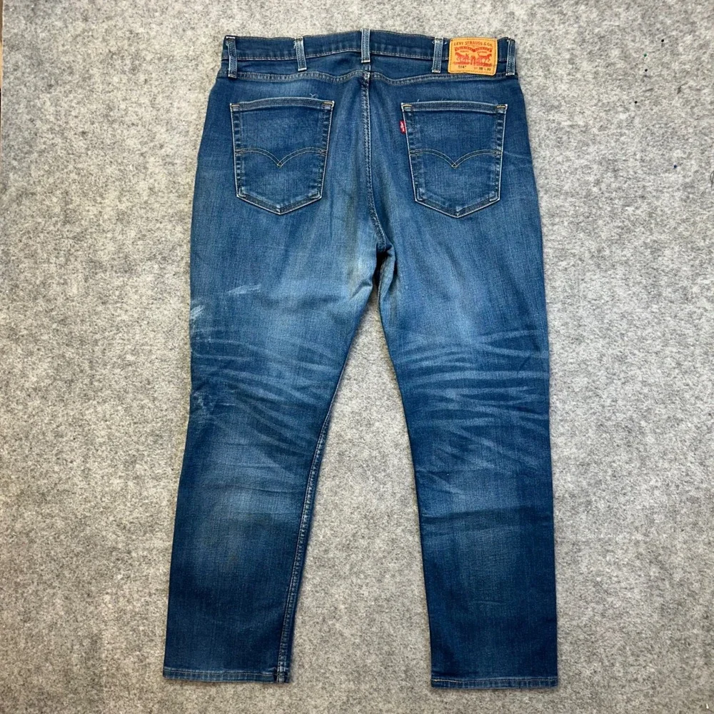 Lot of 4 Levi's Skinny Slim Jeans Mens 38x32 Black Blue Tan 510 511 Work Pants